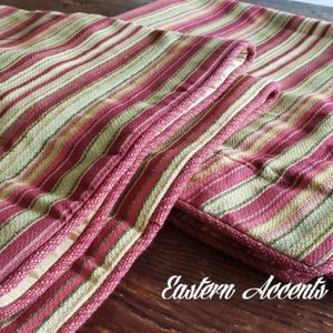 Eastern Accent Stripped Euro Shams